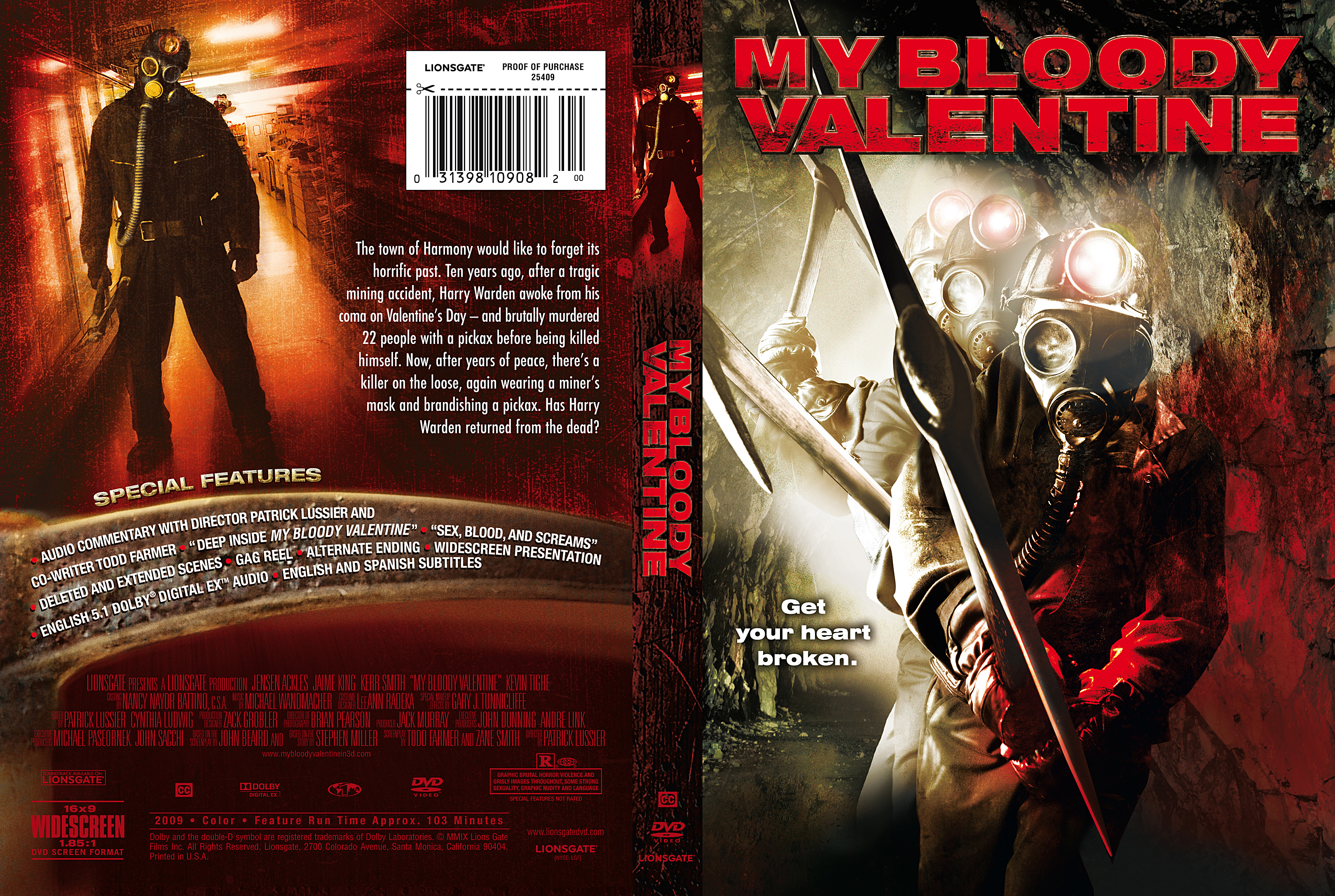 My Bloody Valentine [2009] | DVD Covers | Cover Century | Over 1.000.000 Album Art covers for free